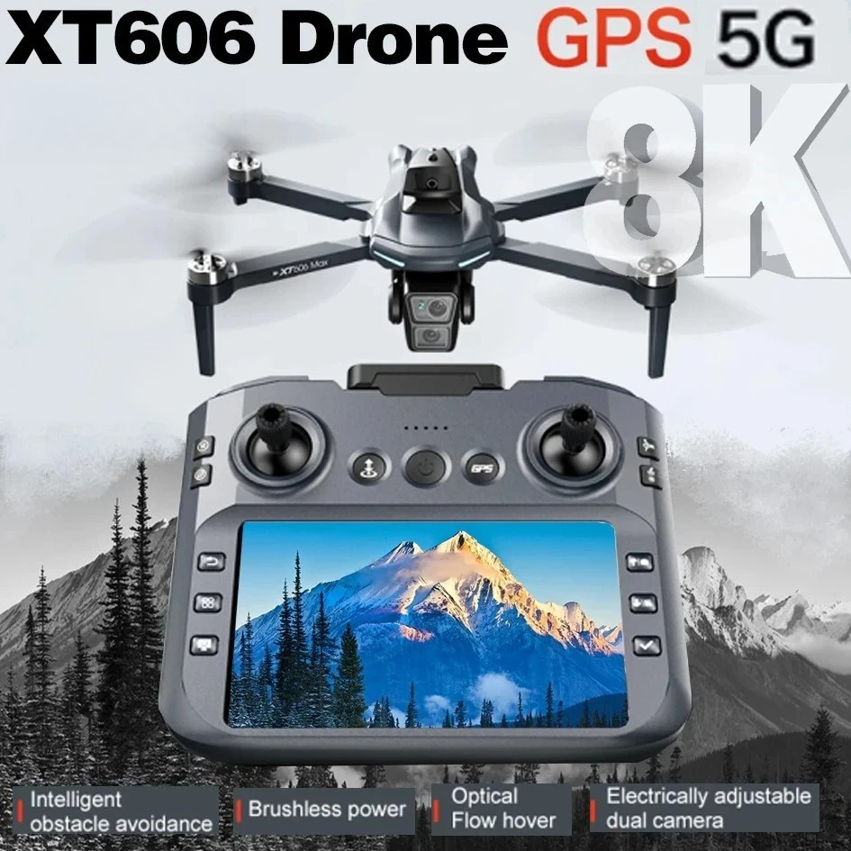 Drone Rc Explorer - Original XT606 Drone Professional 8K HD