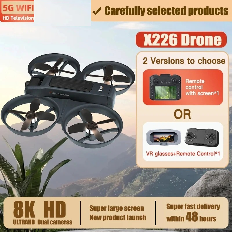 Drone Rc X226 - Original X226/VR RC Drone 8K Professional