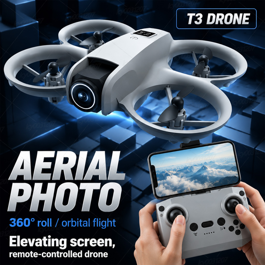 Nano Quad Fpv - NEW T3 Mini 8K Drone Dual