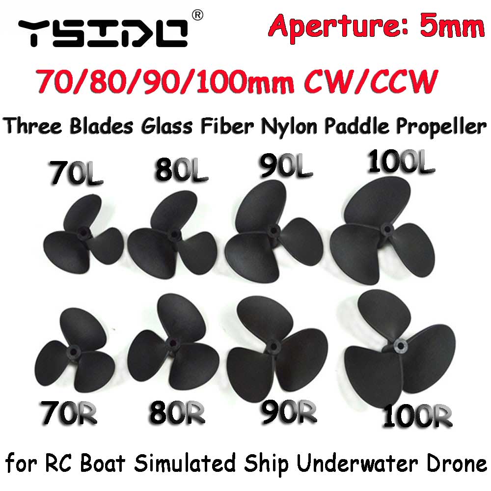 Drone Rc Simulator - Three Blades Glass Fiber Nylon Paddle