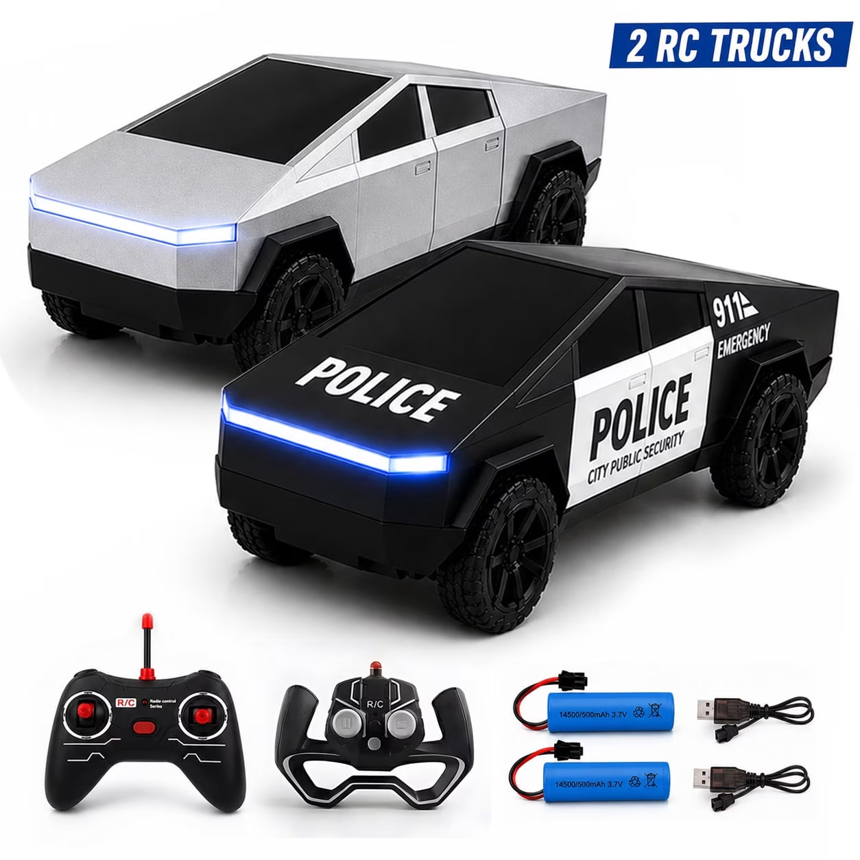 Drone Shahed Rc - 2PCS RC Cyber Truck Toys Remote
