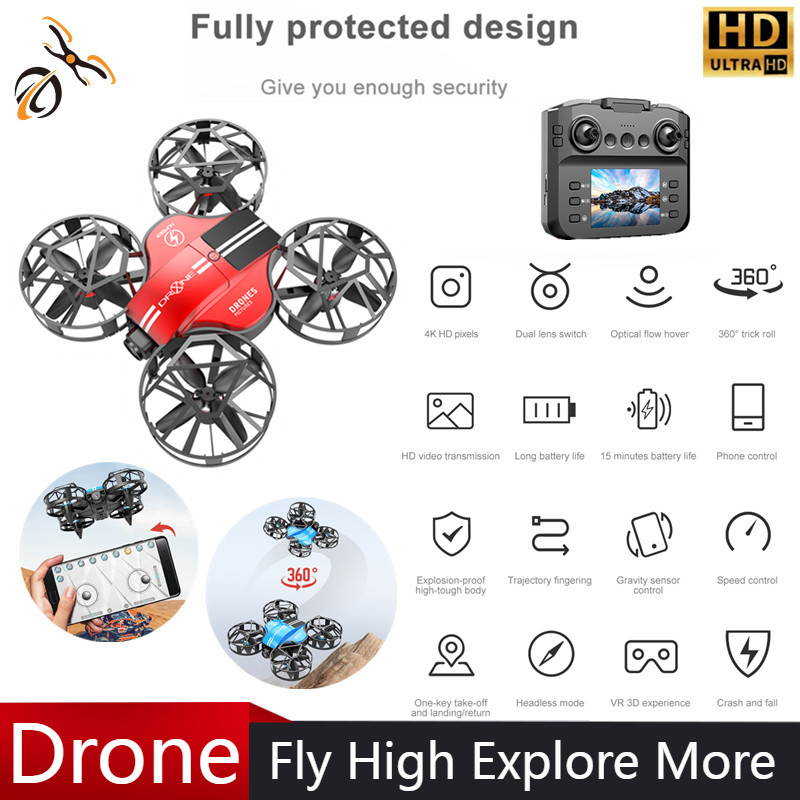 Drone Rc Helicopter With Camera - NEW Mini Drone 812PRO profession HD