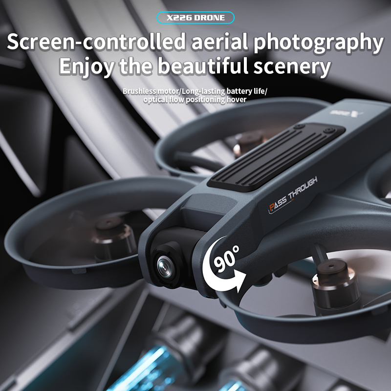 Drone Rc X226 - X226 Drone Professional 4K HD Dual