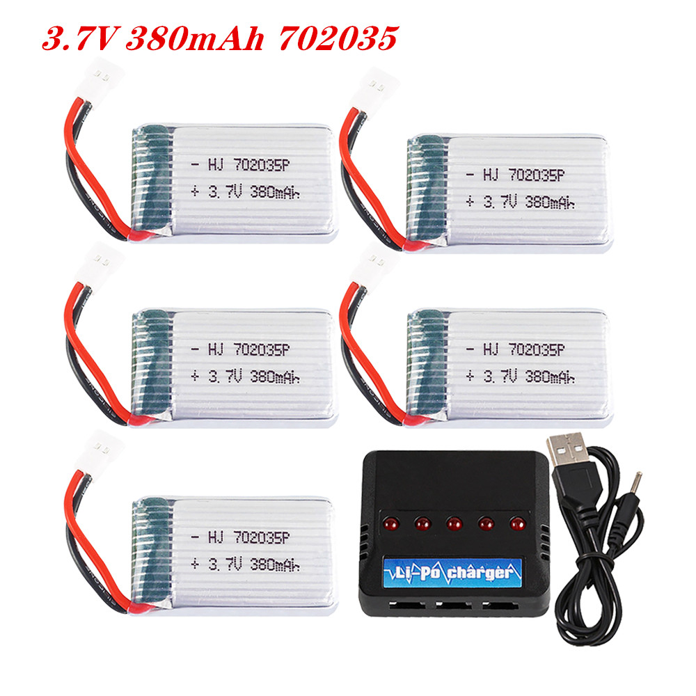Lipo Battery Charger - 3.7V 380mah 702035 Lipo Battery Rechargeable