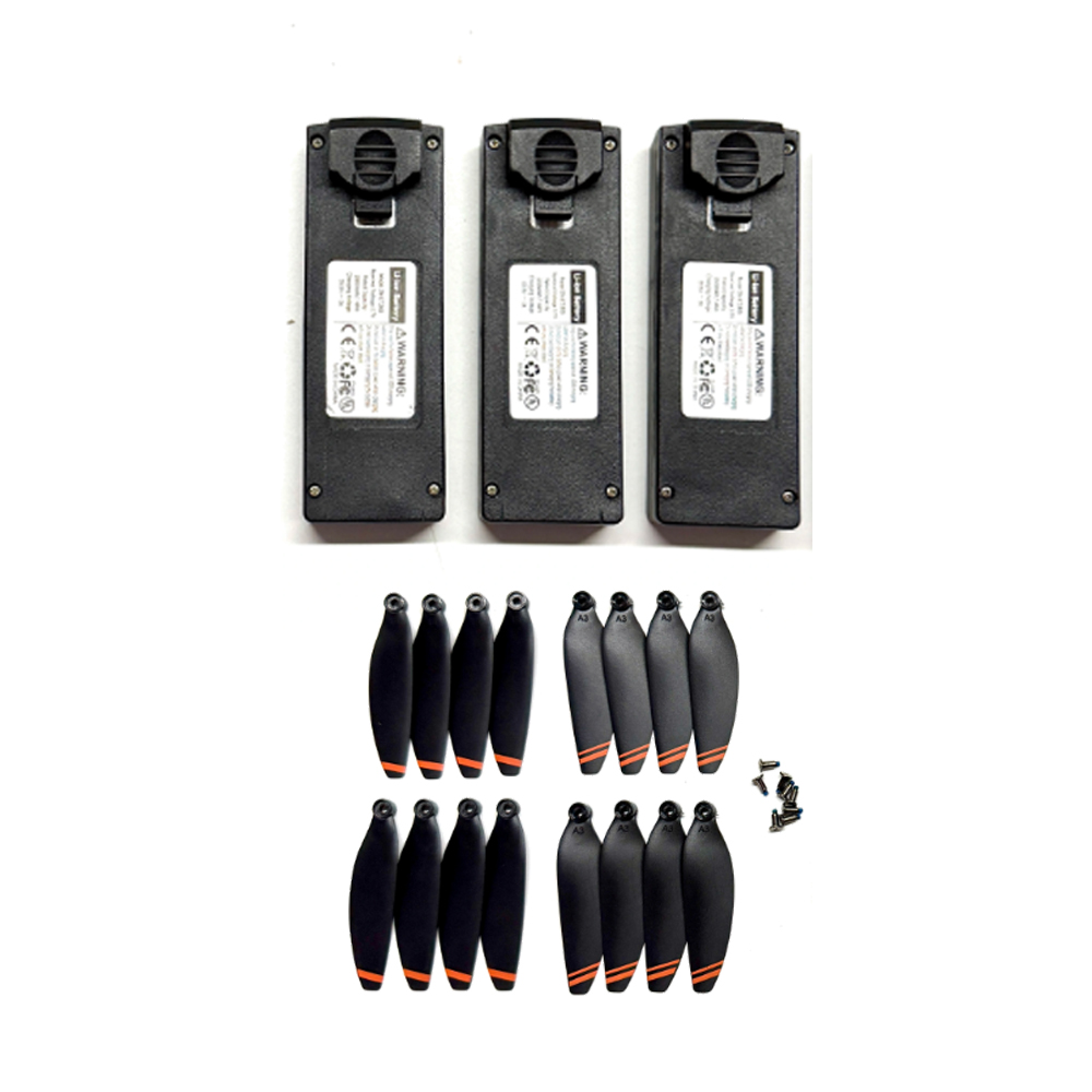3PCS L106-1 Battery 3.7V 2000m - огляд і ціна Lyzrc Drone