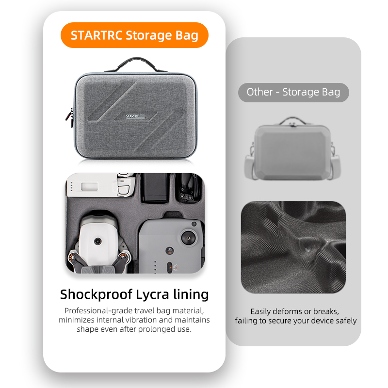 Portable Handheld Bag Nylon St - огляд і ціна Drone Rc Belt