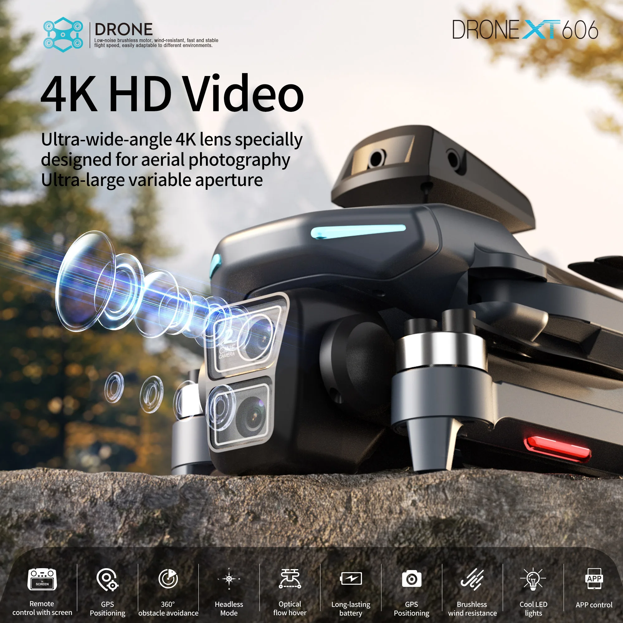 Original XT606 Drone Professio - огляд і ціна Drone Rc Explorer