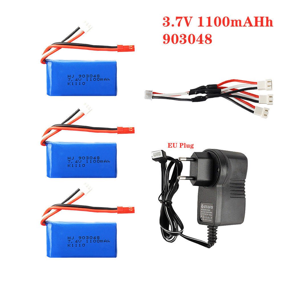 1-5pcs 7.4V 1100mah 903048 LiP - огляд і ціна Lipo Battery Charger