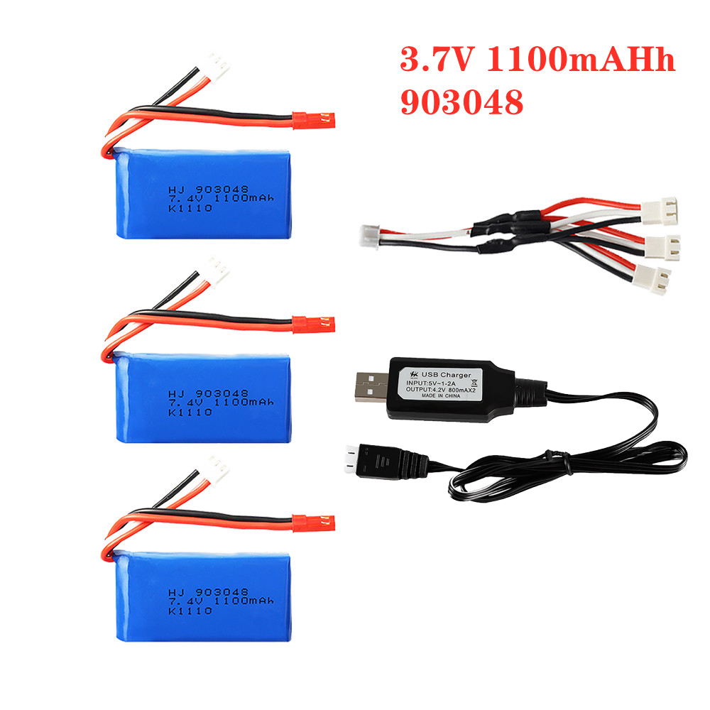 1-5pcs 7.4V 1100mah 903048 LiP - огляд і ціна Lipo Battery Charger