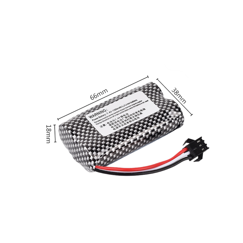 7.4V 1300mAh Li-ion Battery SM - огляд і ціна Lipo Battery Charger