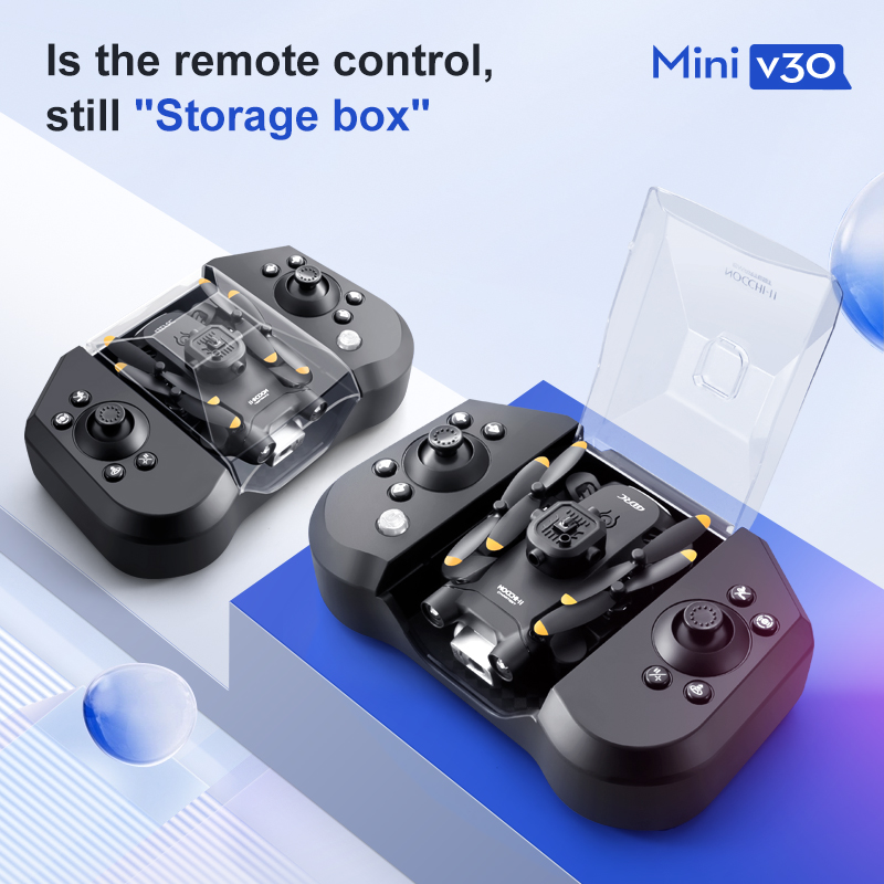 Mini V30 WiFi FPV Drone With 4 - огляд і ціна Drone Rc Helicopter With Camera