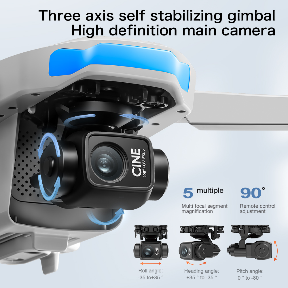S-X1 Mini Drone 8K Professiona - огляд і ціна Drone X1 Rc
