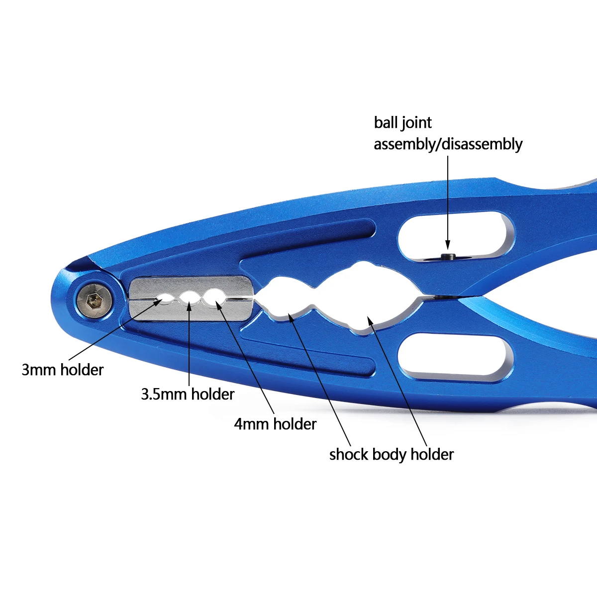 1Pcs Aluminum Pliers Ball Join - огляд і ціна Drone Ball Rc
