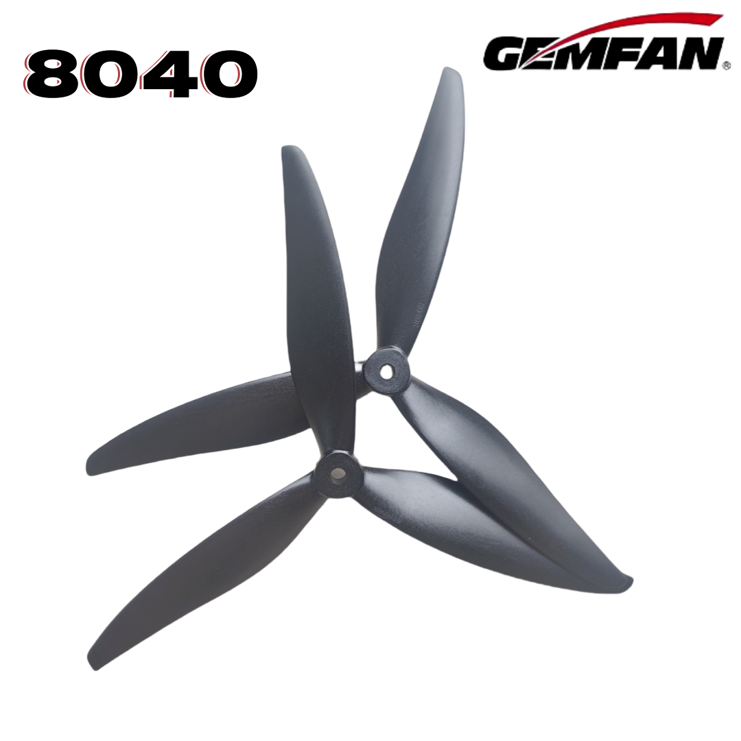 Gemfan 8040 8X4X3 3-blade 8-in - огляд і ціна Drone With Rc 2