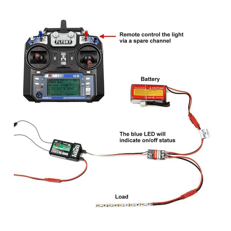 2-20A High Current Remote Cont - огляд і ціна Drone Rc Signal