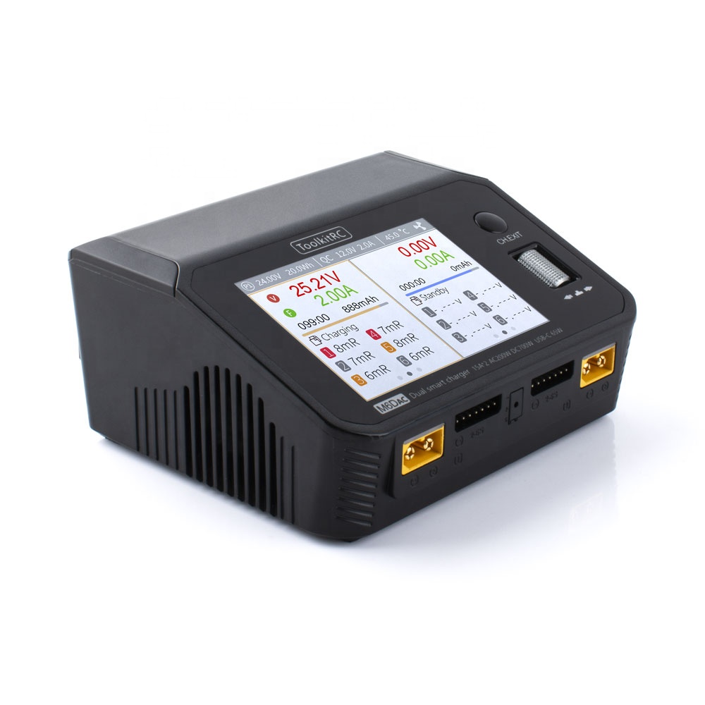 Toolkitrc M6DAC 350W X 2 USB-C - огляд і ціна Lipo Battery Charger