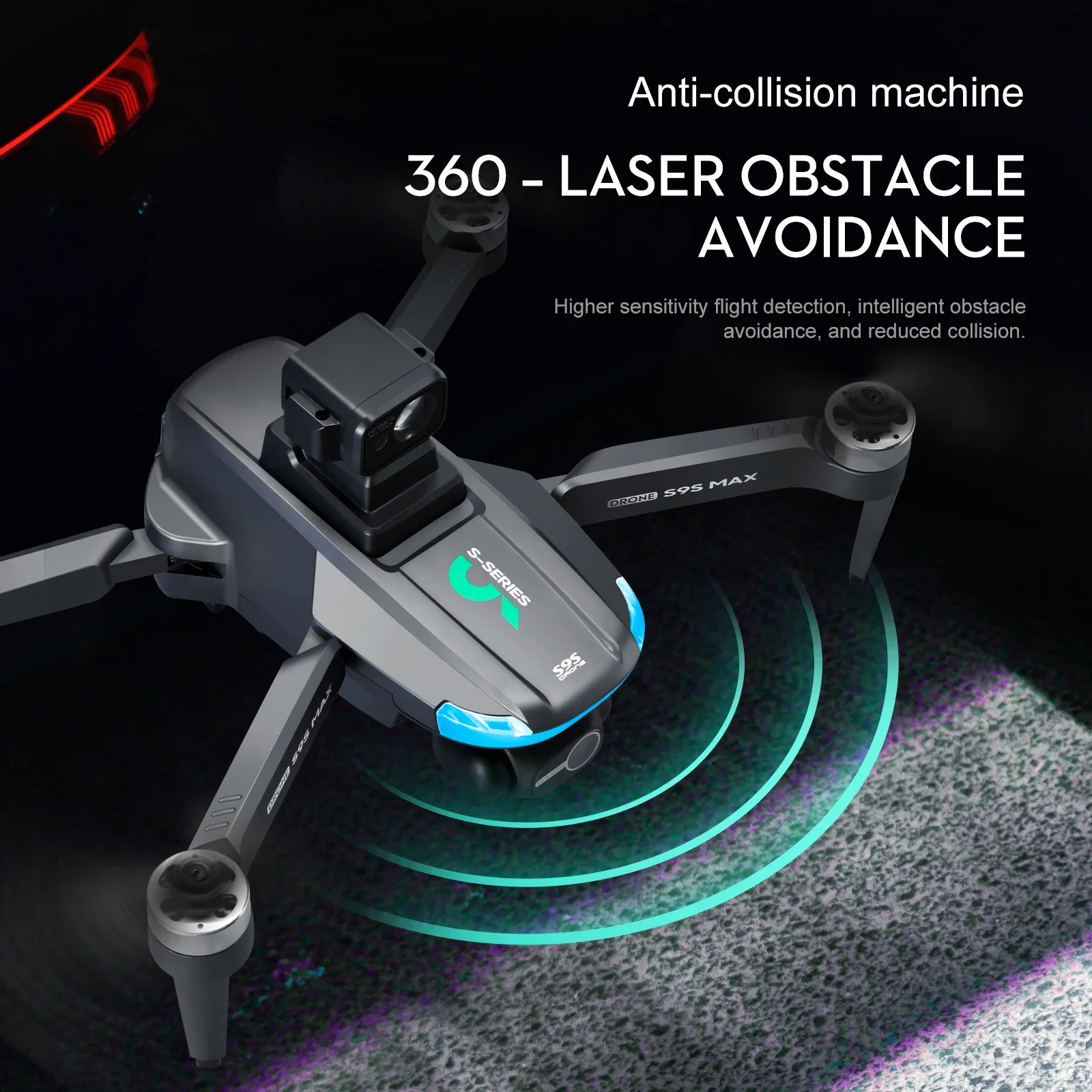 NEW S9S MAX MINI Drone 4K 2-Ax - огляд і ціна Nano Quad Fpv