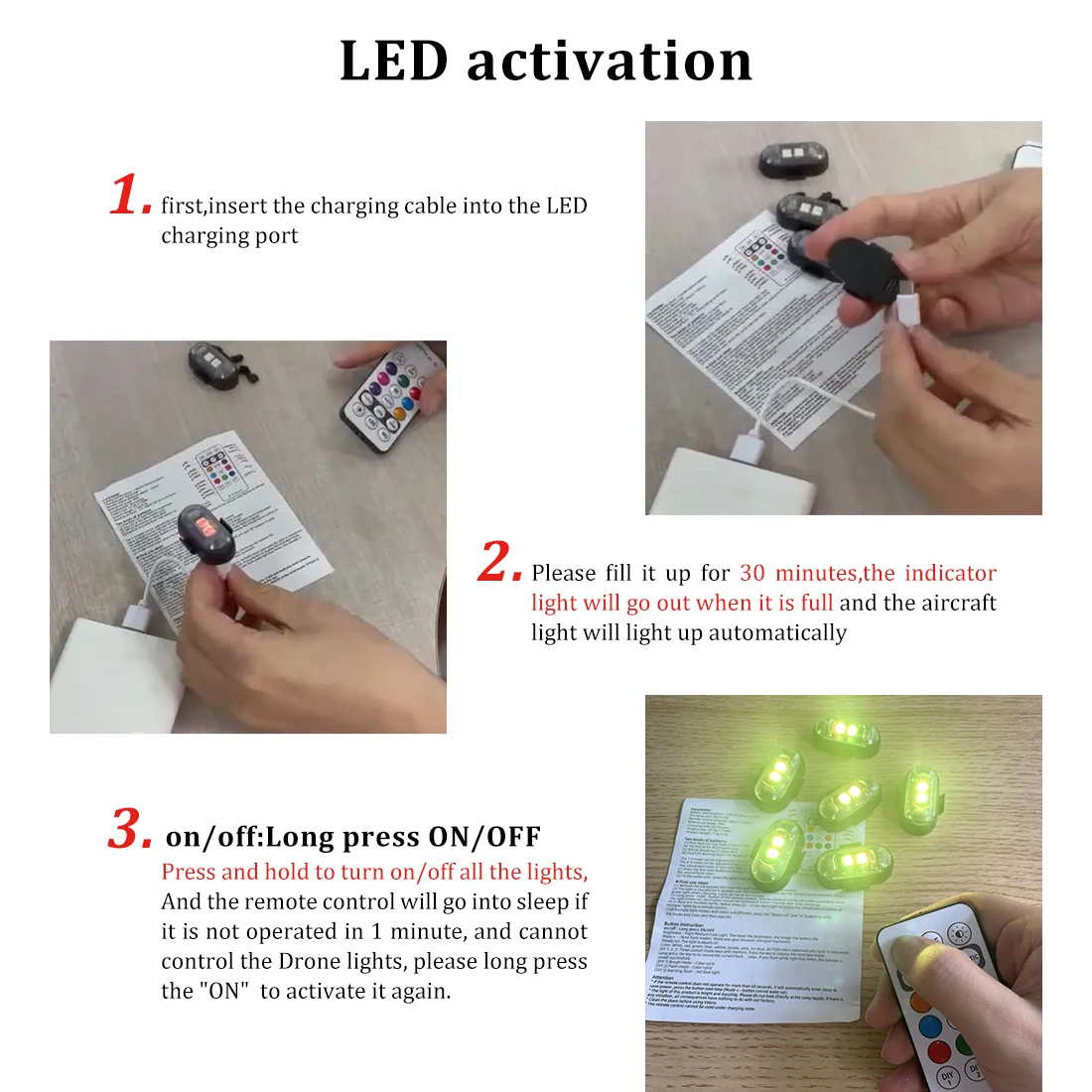 2/4/8Pcs Wireless Remote Contr - огляд і ціна Drone Rc Signal
