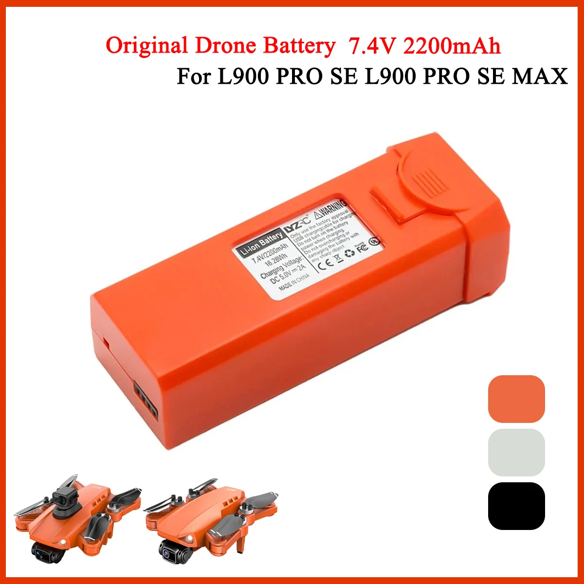 Battery L900 PRO SE Max Drone  - огляд і ціна Lyzrc Drone
