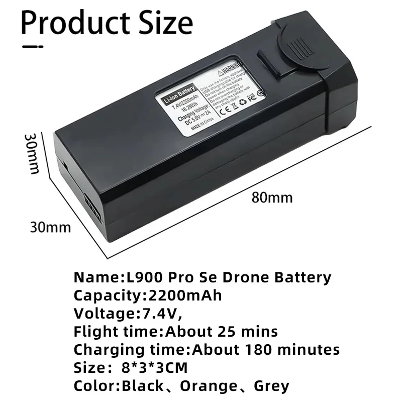 Battery L900 PRO SE Max Drone  - огляд і ціна Lyzrc Drone