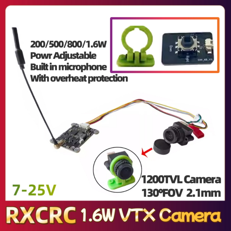RXCRC 5.8G Module 48CH 1.6W VT - огляд і ціна Rc Airplane Drone