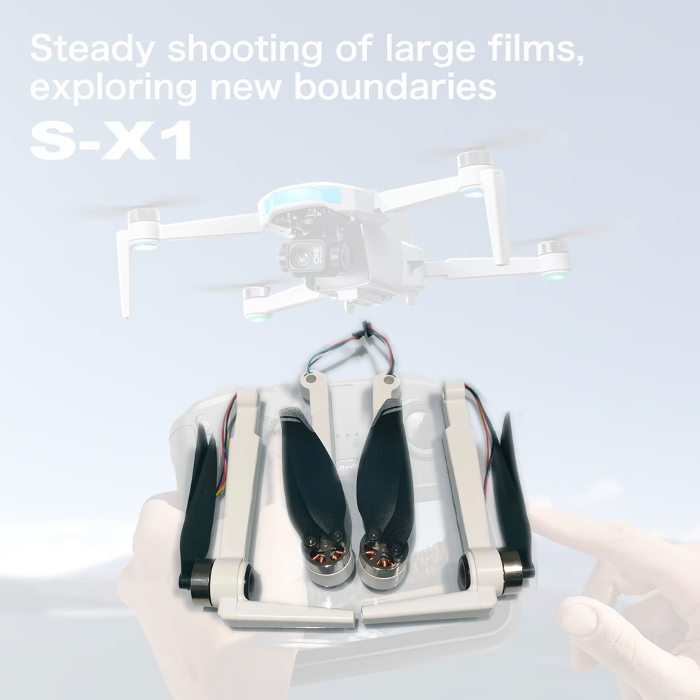 4PCS Brushless Motor Arm With  - огляд і ціна Drone X1 Rc