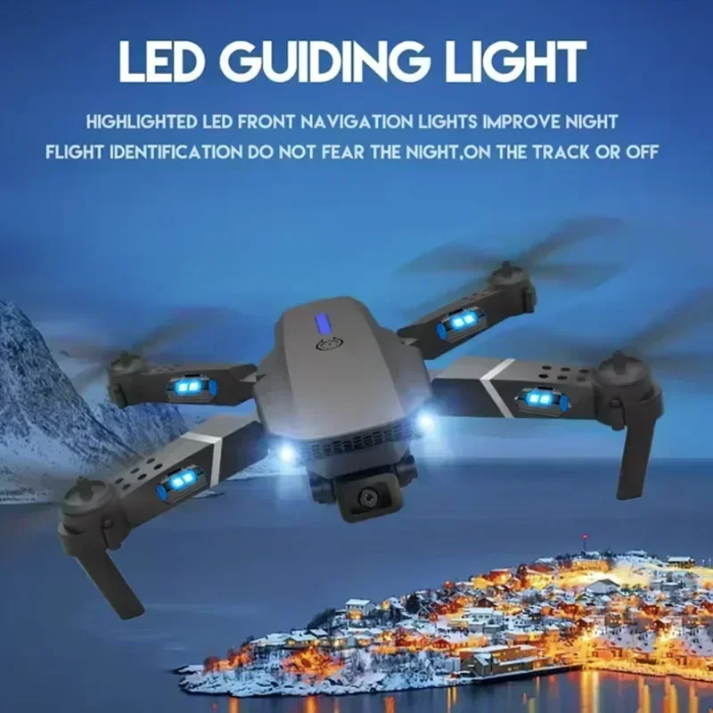 E88 Pro WIFI FPV Drone Wide An - огляд і ціна Drone Rc Helicopter With Camera