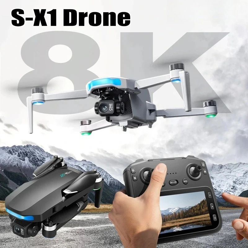 Original S-X1 Drone 8K HD Prof - огляд і ціна Drone X1 Rc