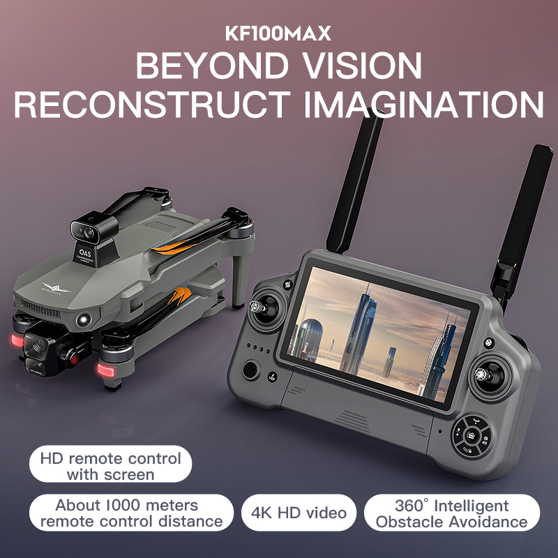KF100 MAX GPS Drone 4K Camera  - огляд і ціна Drone Rc Helicopter With Camera