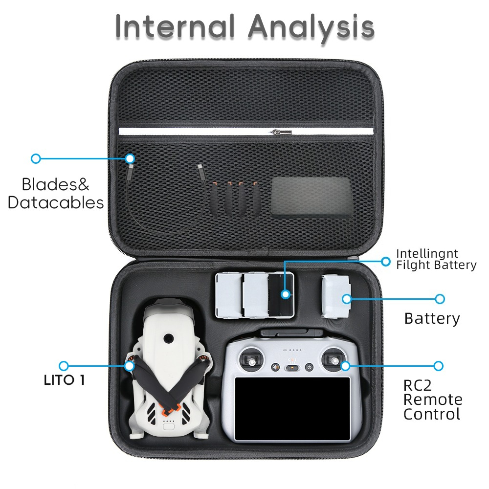 Portable Carrying Case For DJI - огляд і ціна Drone X1 Rc