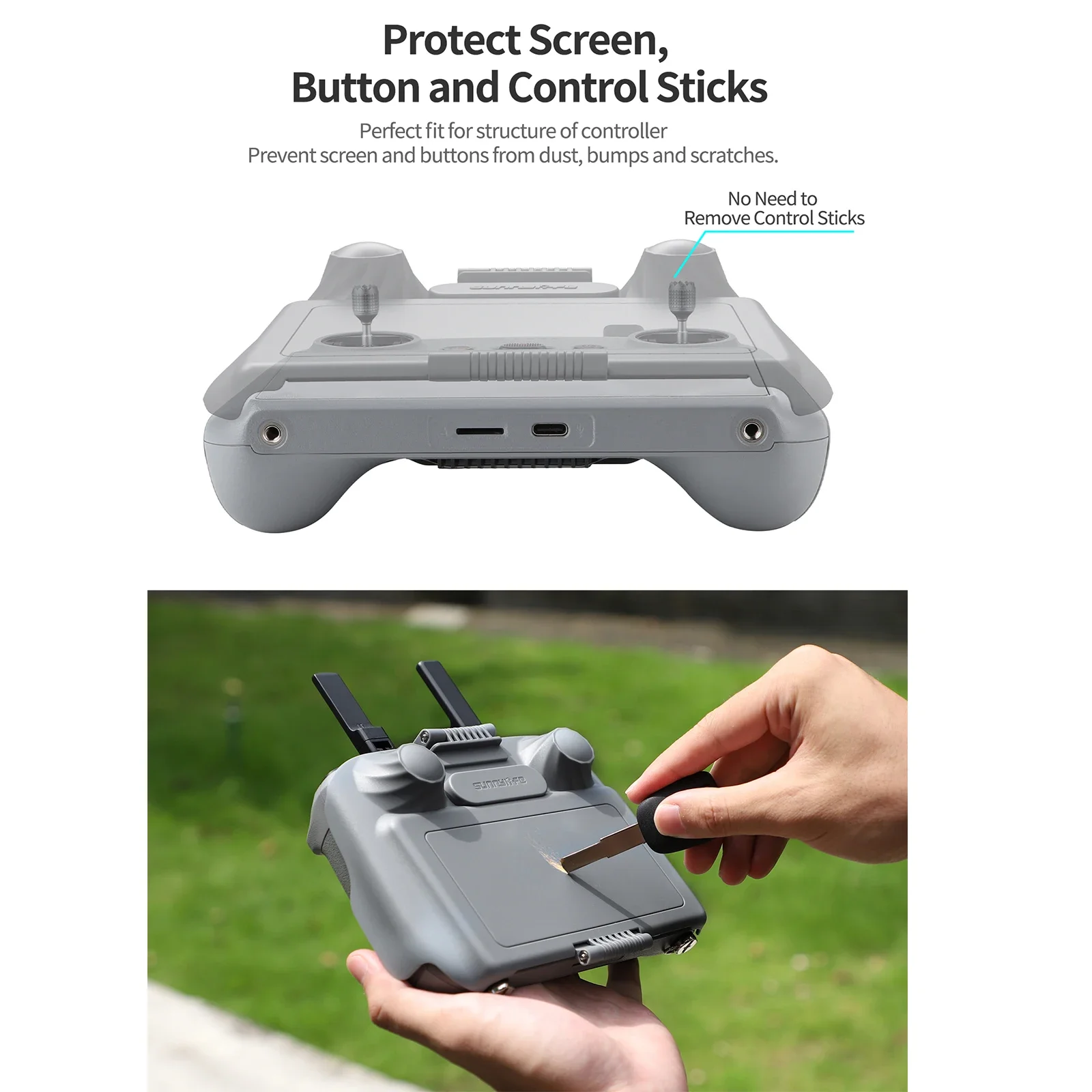 Screen Protector Hood For DJI  - огляд і ціна Drone Dji Rc Mini 3 Pro
