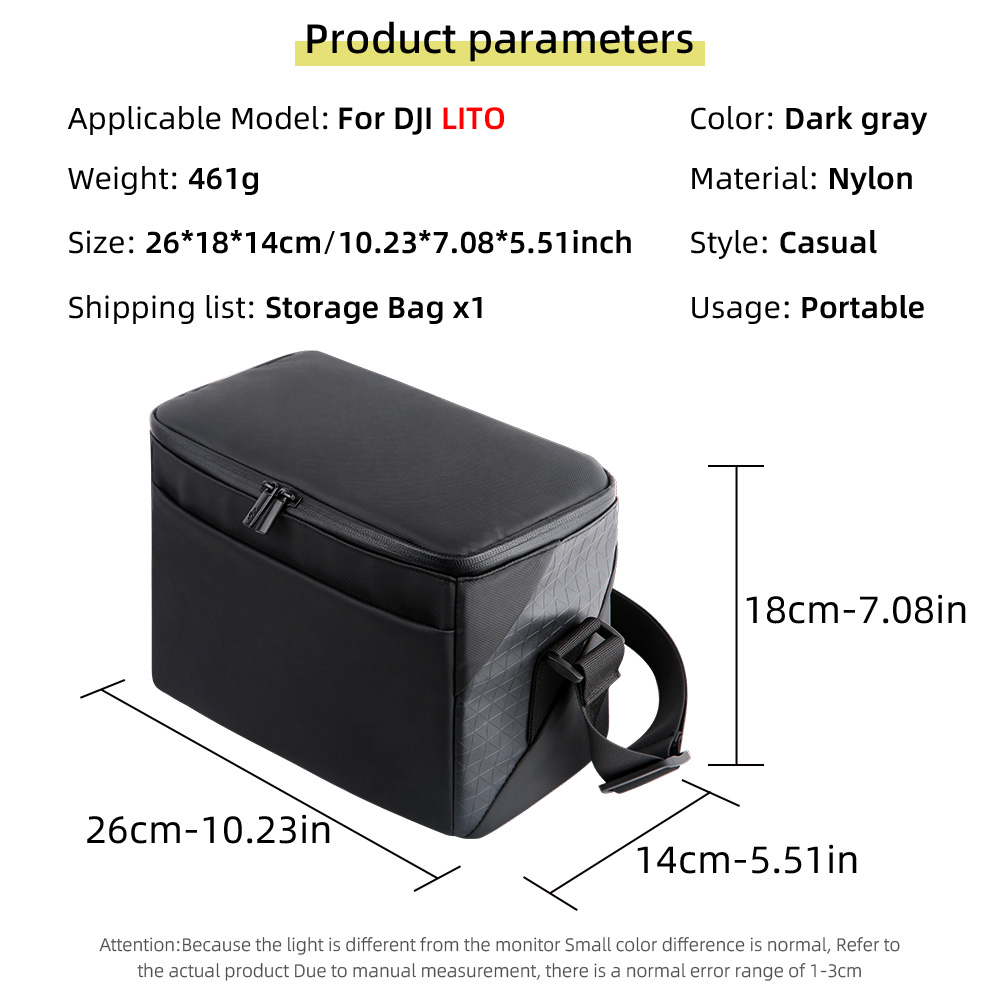 Carrying Case for DJI Lito X1  - огляд і ціна Drone X1 Rc
