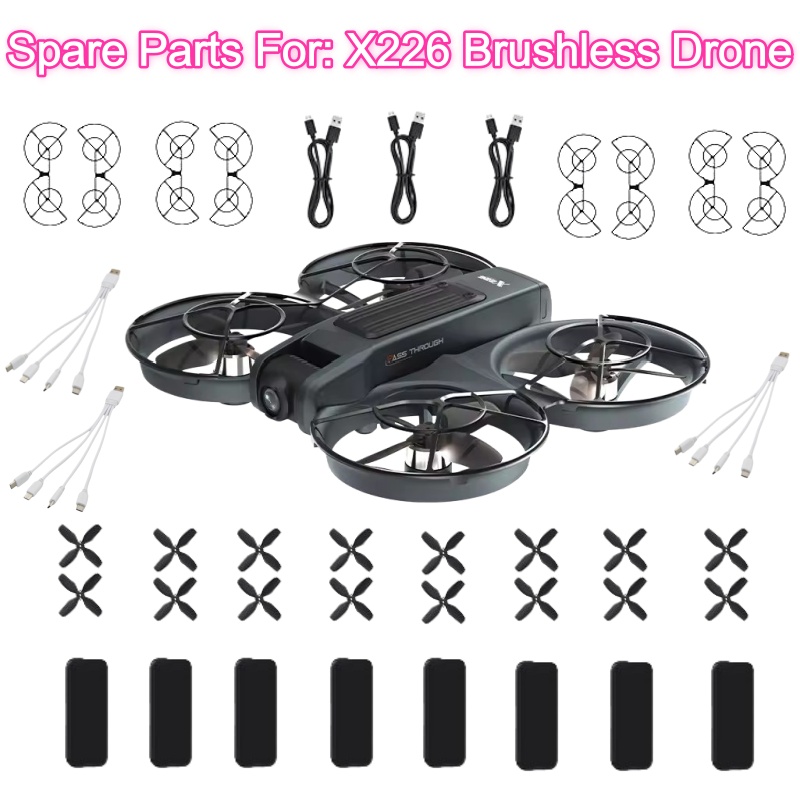 X226 Brushless RC Drone Remote - огляд і ціна Drone Rc X226