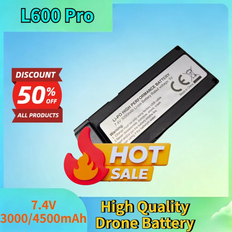 L600 Pro 7.4V 3000/4500mAh Lit - огляд і ціна Lyzrc Drone