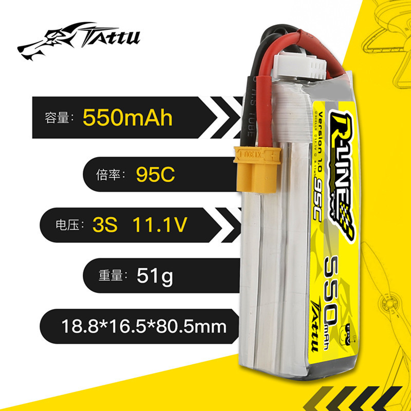 Upgrade TATTU R-LINE 1.0 550mA - огляд і ціна Nano Quad Fpv
