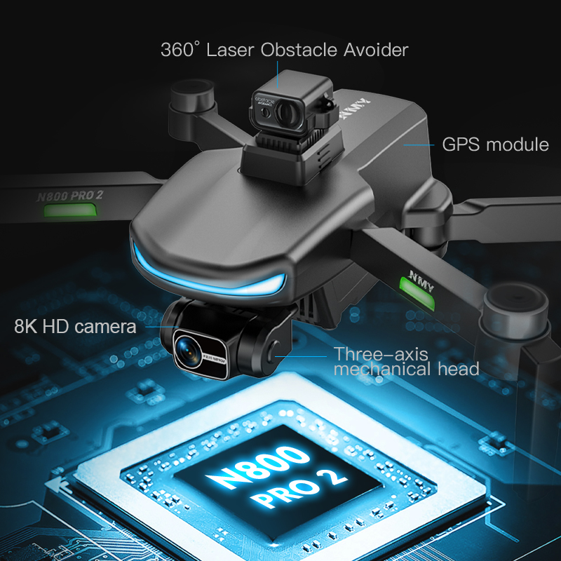 N800 PRO 2 GPS Drone Professio - огляд і ціна Drone Rc Explorer