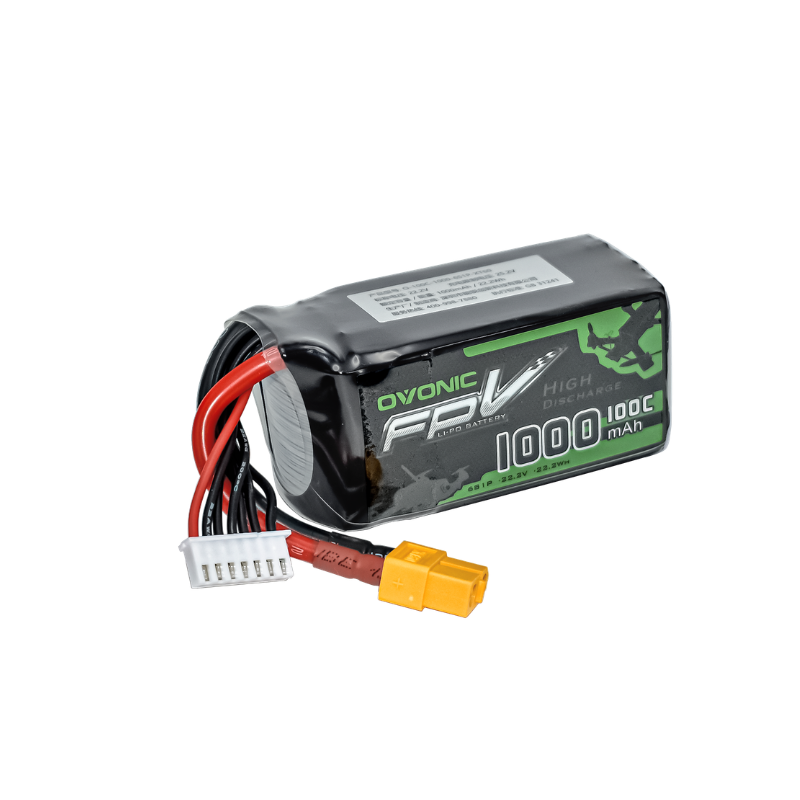 2Pcs OVONIC 1000mAh 100C 22.2V - огляд і ціна Nano Quad Fpv