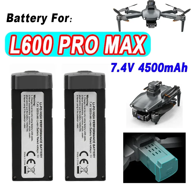 7.4v 4500mah L600 Pro Max Dron - огляд і ціна Lyzrc Drone