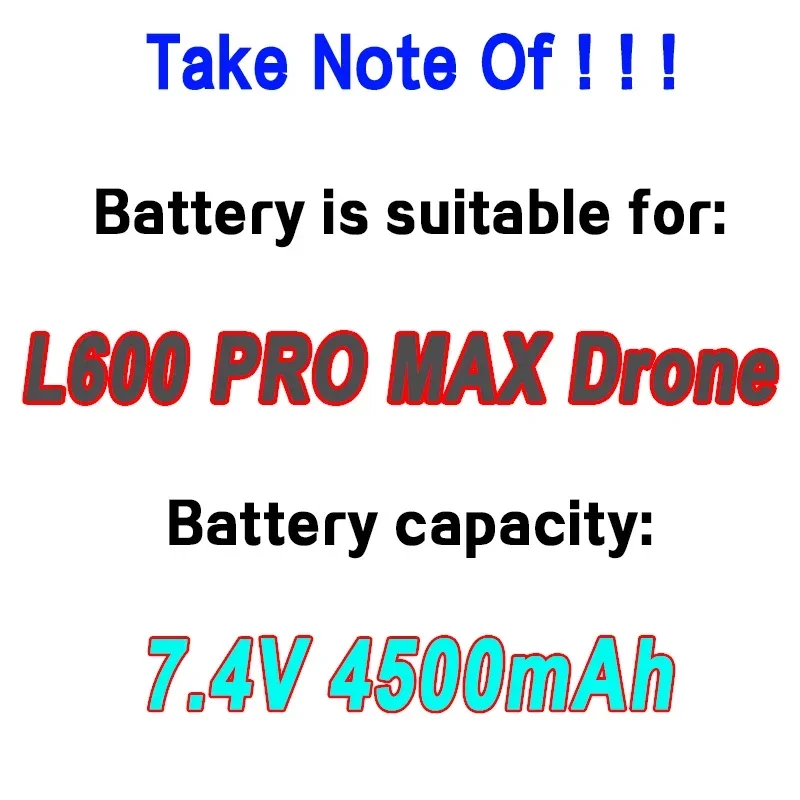 7.4v 4500mah L600 Pro Max Dron - огляд і ціна Lyzrc Drone