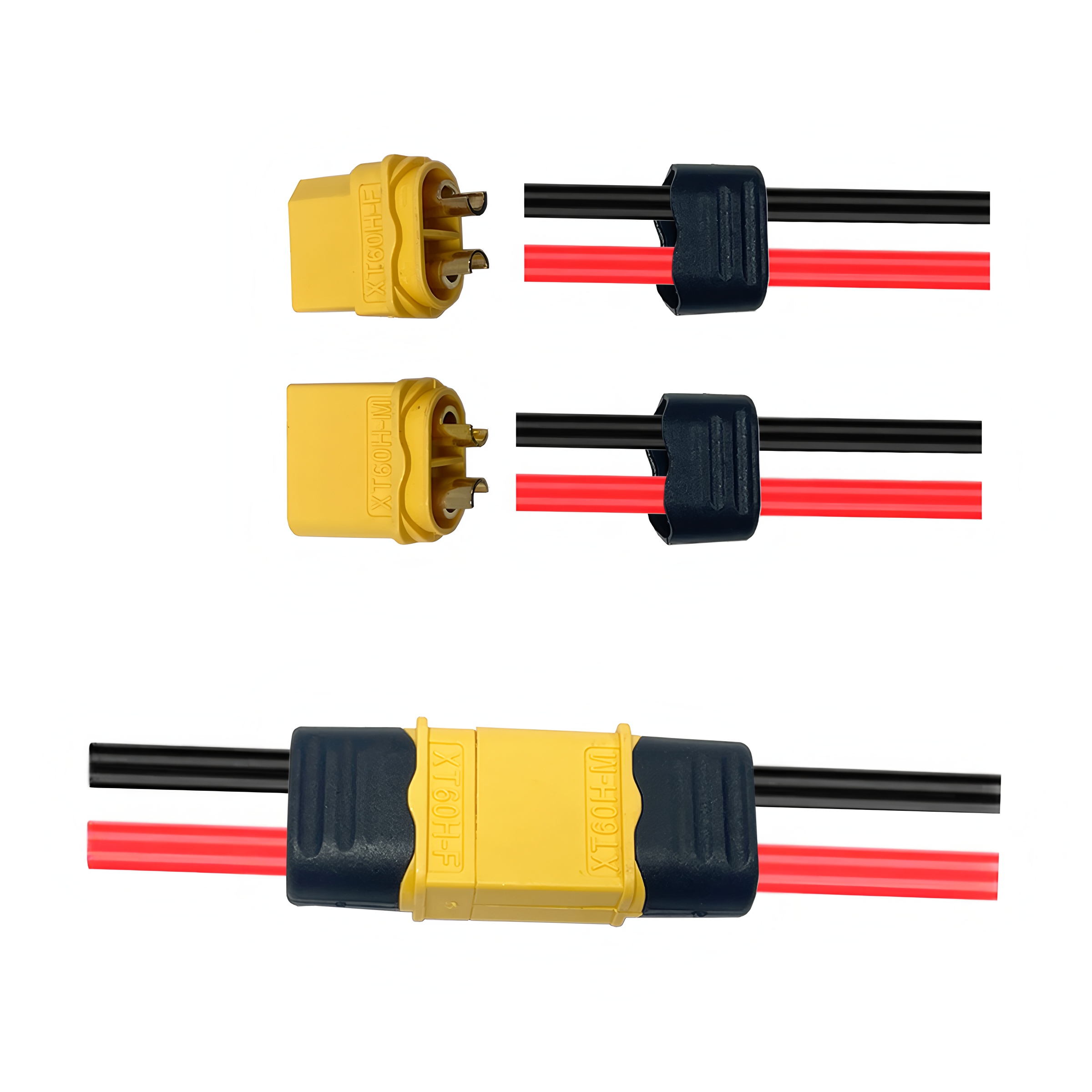 10/20pair XT60H Connector Plug - огляд і ціна Rc Airplane Drone