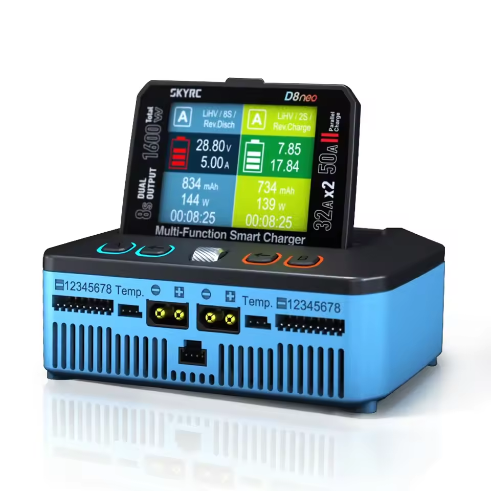 SKYRC D8neo Smart Charger Dual - огляд і ціна Lipo Battery Charger