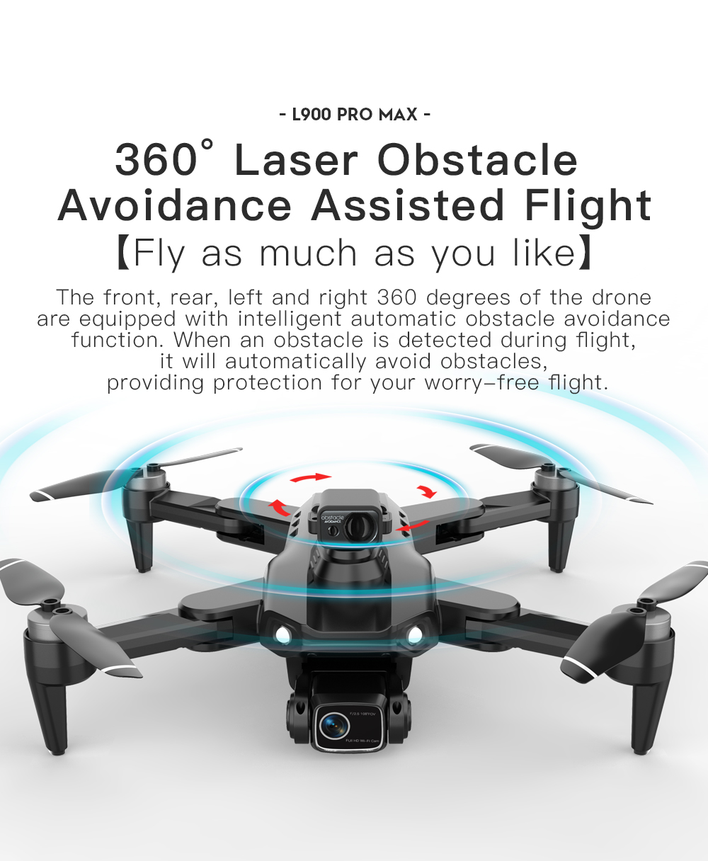 LYZRC L900 PRO MAX Laser obsta - огляд і ціна Lyzrc Drone