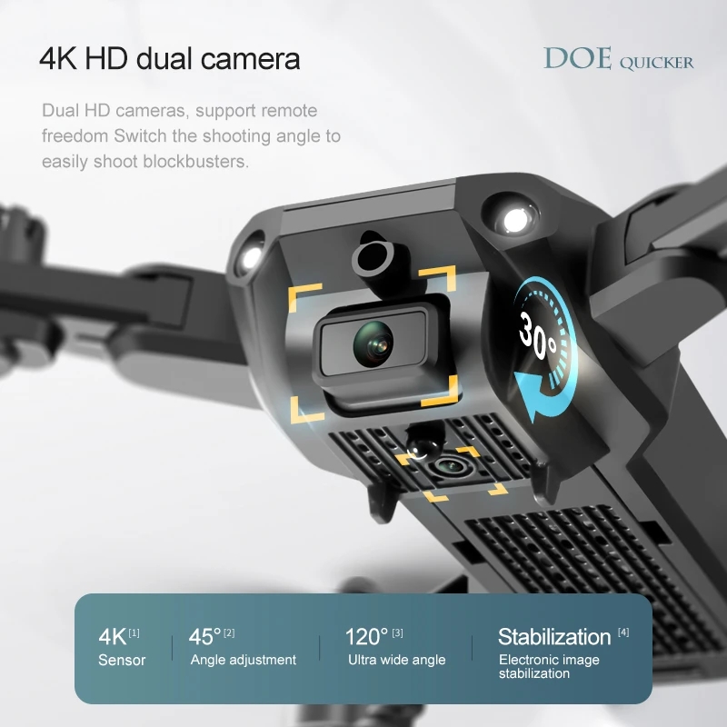New 4DRC V23 Mini Drone 4K Pro - огляд і ціна Drone Rc Helicopter With Camera