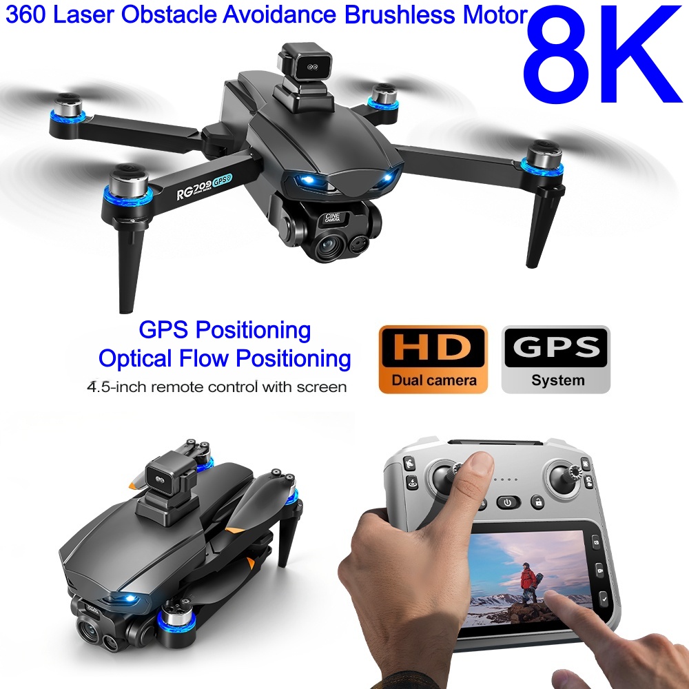 NEW 8K Drone With HD Camera La - огляд і ціна Drone Rc Helicopter With Camera