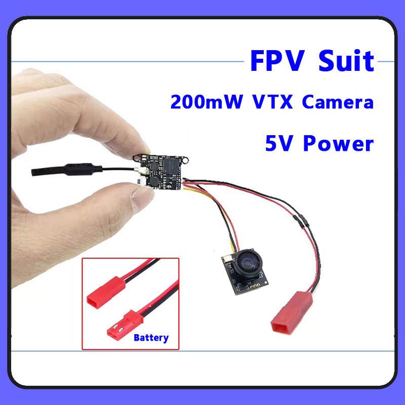 SLONWAKE 5.8G 1200TVL FPV Came - огляд і ціна Rc Airplane Drone