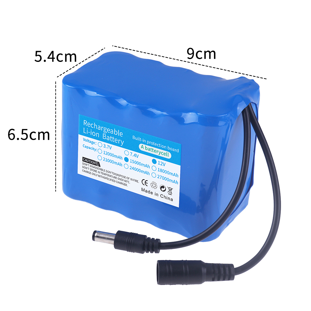 Fishing Battery 12v 3S5P 15Ah  - огляд і ціна Lipo Battery Charger