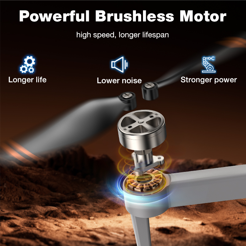 NEW Hot L017 Pro Drone Brushle - огляд і ціна Drone Rc Helicopter With Camera