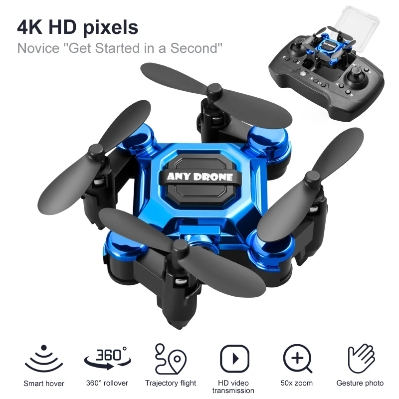 4K Camera HD RC Drone Fold Rem - огляд і ціна Drone Smart Rc