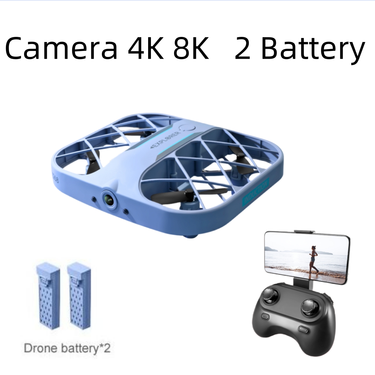 JJRC H107 FPV RC Drone with 2  - огляд і ціна Lyzrc Drone