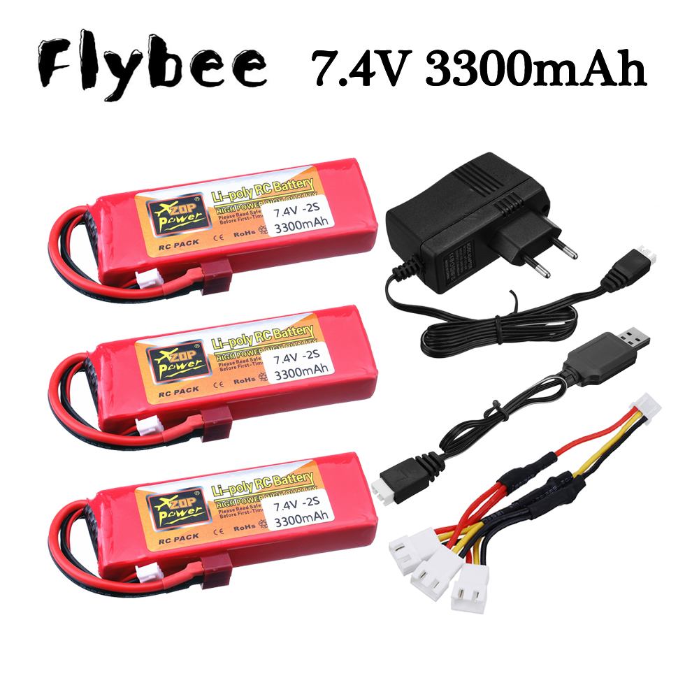 2S 7.4V 3300mAh Lipo Battery C - огляд і ціна Lipo Battery Charger